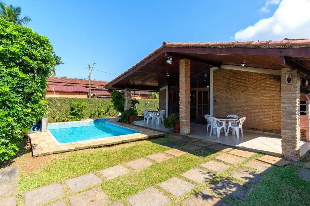 Bh4 - Bh4: Casa Com Piscina Ao Lado Da Praia Grande Ubatuba Eksteriør bilde